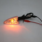 Clear Front Rear Turn Signal Lights for Daytona 675, 675R, Tiger 800, 1050