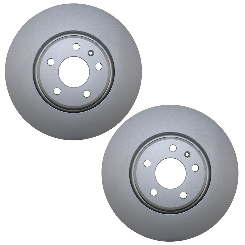 2X Front 320mm Brake Rotors for Audi A4 A5 A6 Q allroad Q5 (2009–2016)