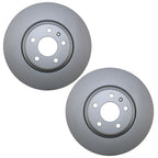 2X Front 320mm Brake Rotors for Audi A4 A5 A6 Q allroad Q5 (2009–2016)