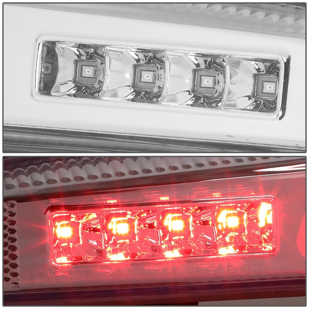 3D LED Rear Center Tailgate Lamp Brake Light for Dodge Ram (2003–2006)