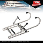 2-Step Stainless Steel Folding Dock Ladder for Boats
