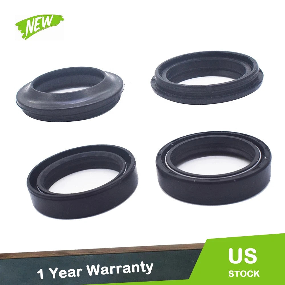 Set of 4 Fork and Dust Seal Kit for Motorcycle (56-125)