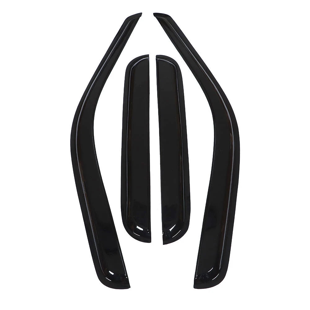 Window Visors Rain Guards for Ford F450 Super Duty Crew Cab (1999–2016)
