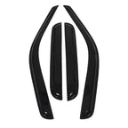 Window Visors Rain Guards for Ford F450 Super Duty Crew Cab (1999–2016)