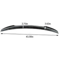 Set of 1 Rear Spoiler for Nissan Sentra (2020–2021) Gloss Black