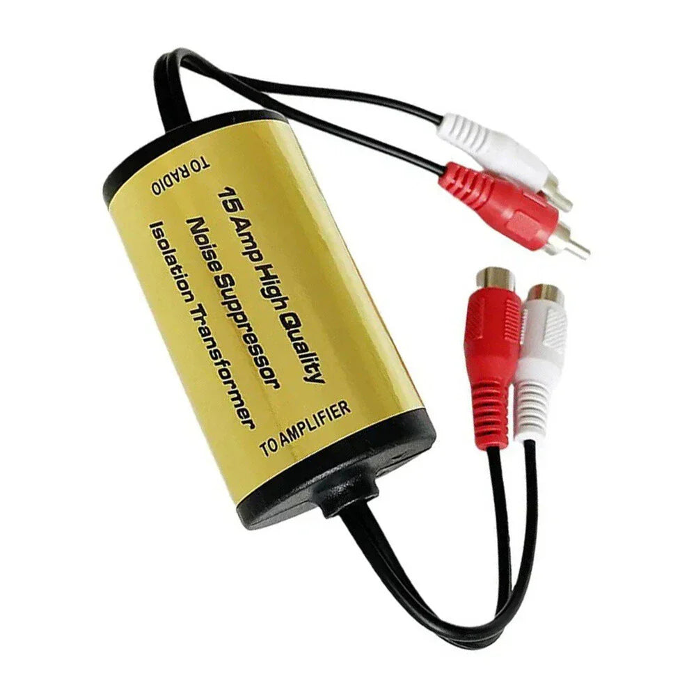 RCA Audio Noise Filter Suppressor for Car AMP Stereo