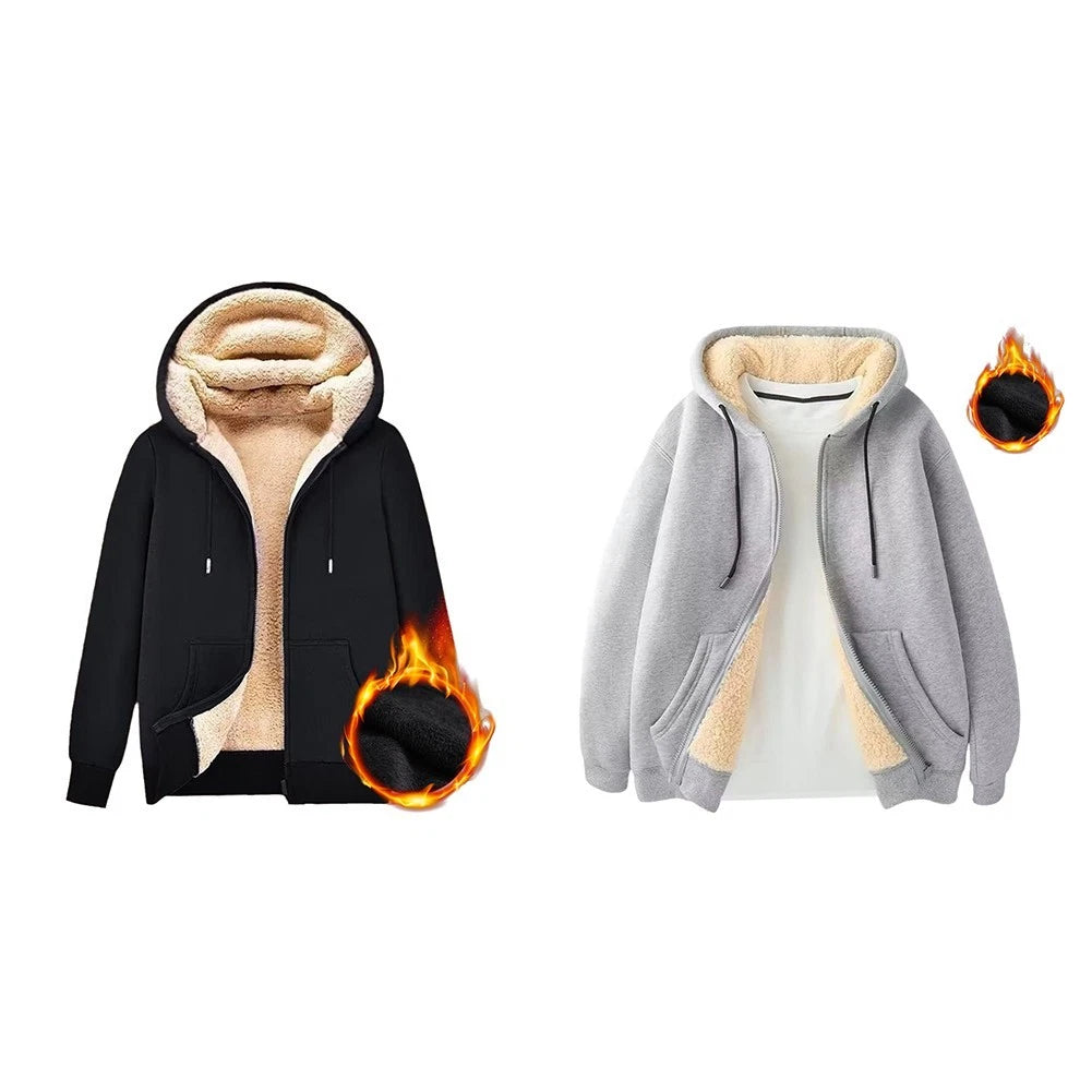 2X Thickened Fleece Hoodie for Men (2020–2023)
