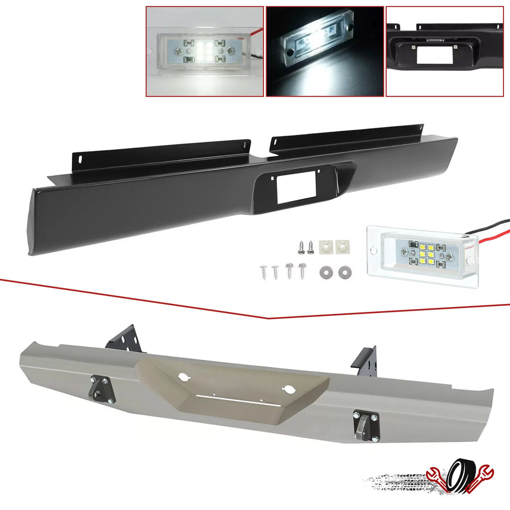 Rear Bumper Roll Pan License Plate Light for Dodge Dakota (1997–2004)