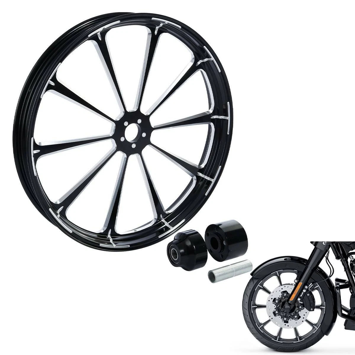30" Front Wheel Rim Hub for Harley Electra Glide (1997–2021)