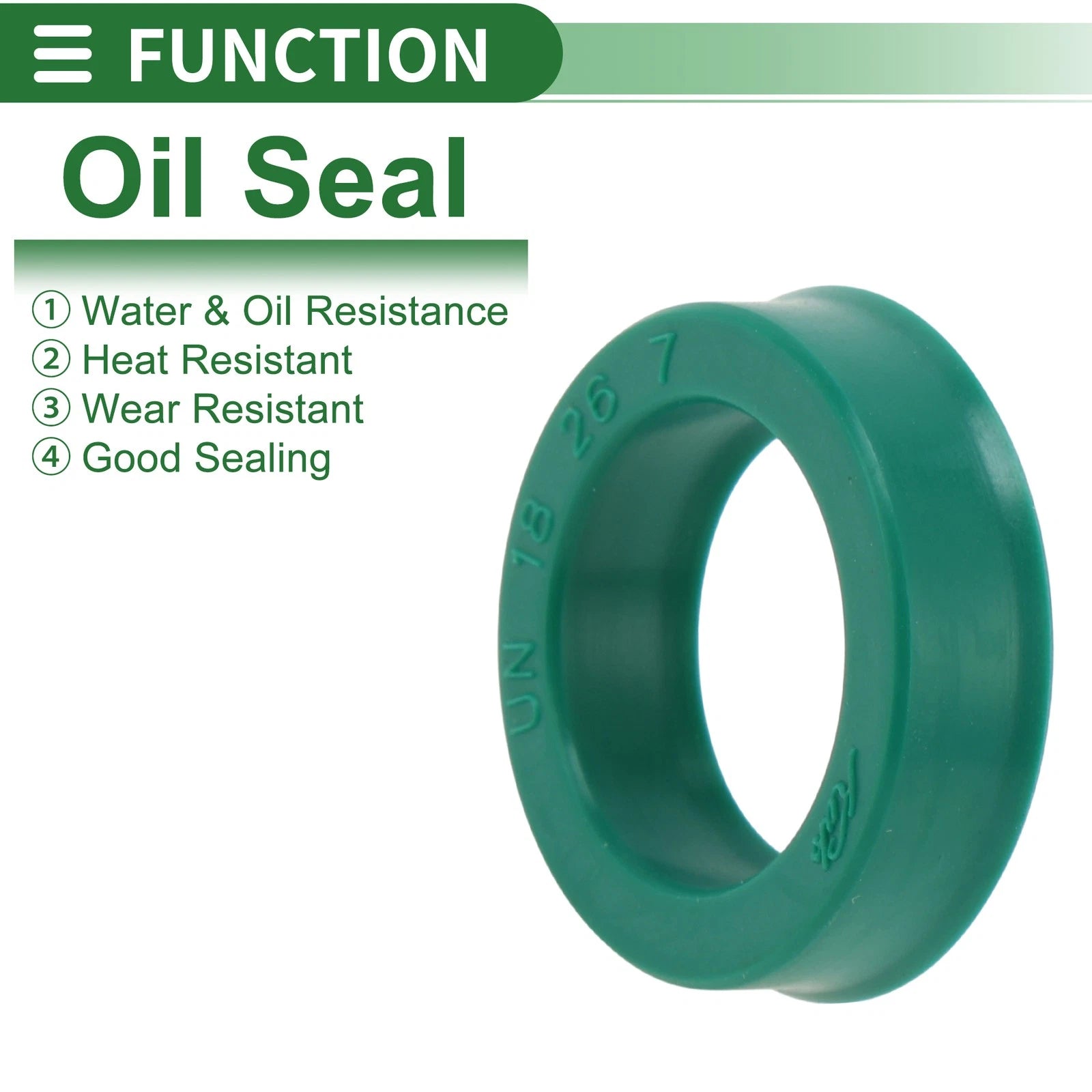 Set of 5 Oil Seal Rotary Shaft Seal 18x26x7mm for Various Models