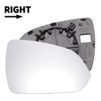 Right Side White Mirror Glass for Hyundai Accent (2018–2020)