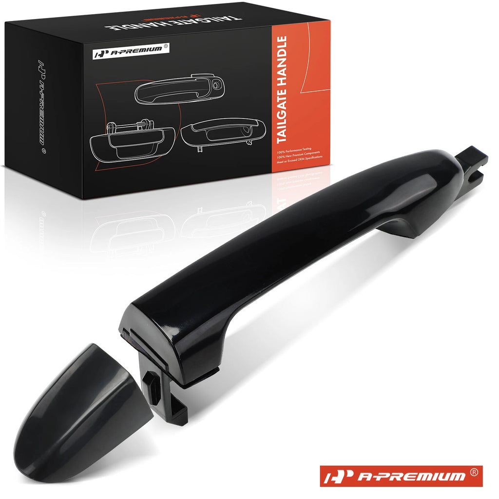 Rear Right Black Exterior Door Handle for Kia Spectra (2004–2009)