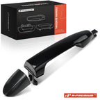Rear Right Black Exterior Door Handle for Kia Spectra (2004–2009)