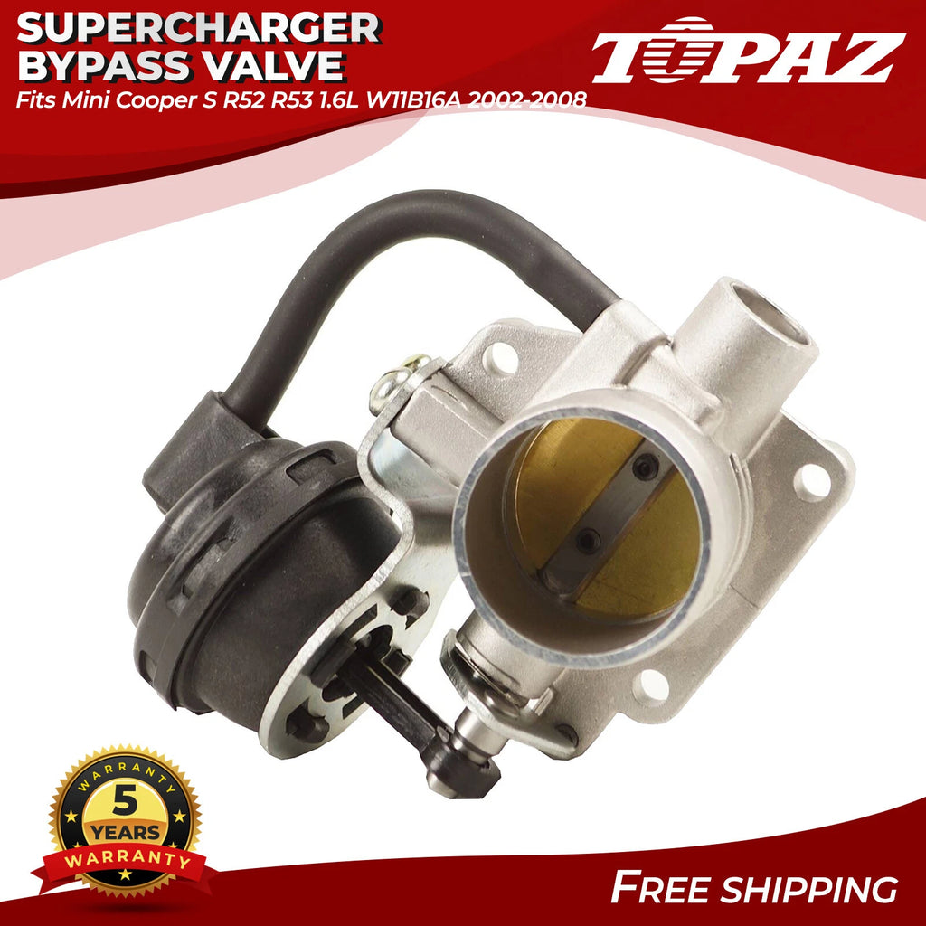 Supercharger Bypass Valve for Mini Cooper S R52 R53 (2002–2008)