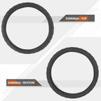 Steering Wheel Cover for - 14.5-15" Perforated Leather Black