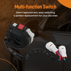 Left Handlebar Start Stop Switch for Yamaha Bear Tracker (2002–2004) 4KB-83973-00-00