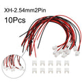 Set of 10 XH2 54mm Wire and Cable Connectors 24 Pin Male Female
