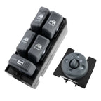 Power Window Mirror Control Switch for Chevy GMC C/K 1500 2500 3500 Tahoe (1995–2000)