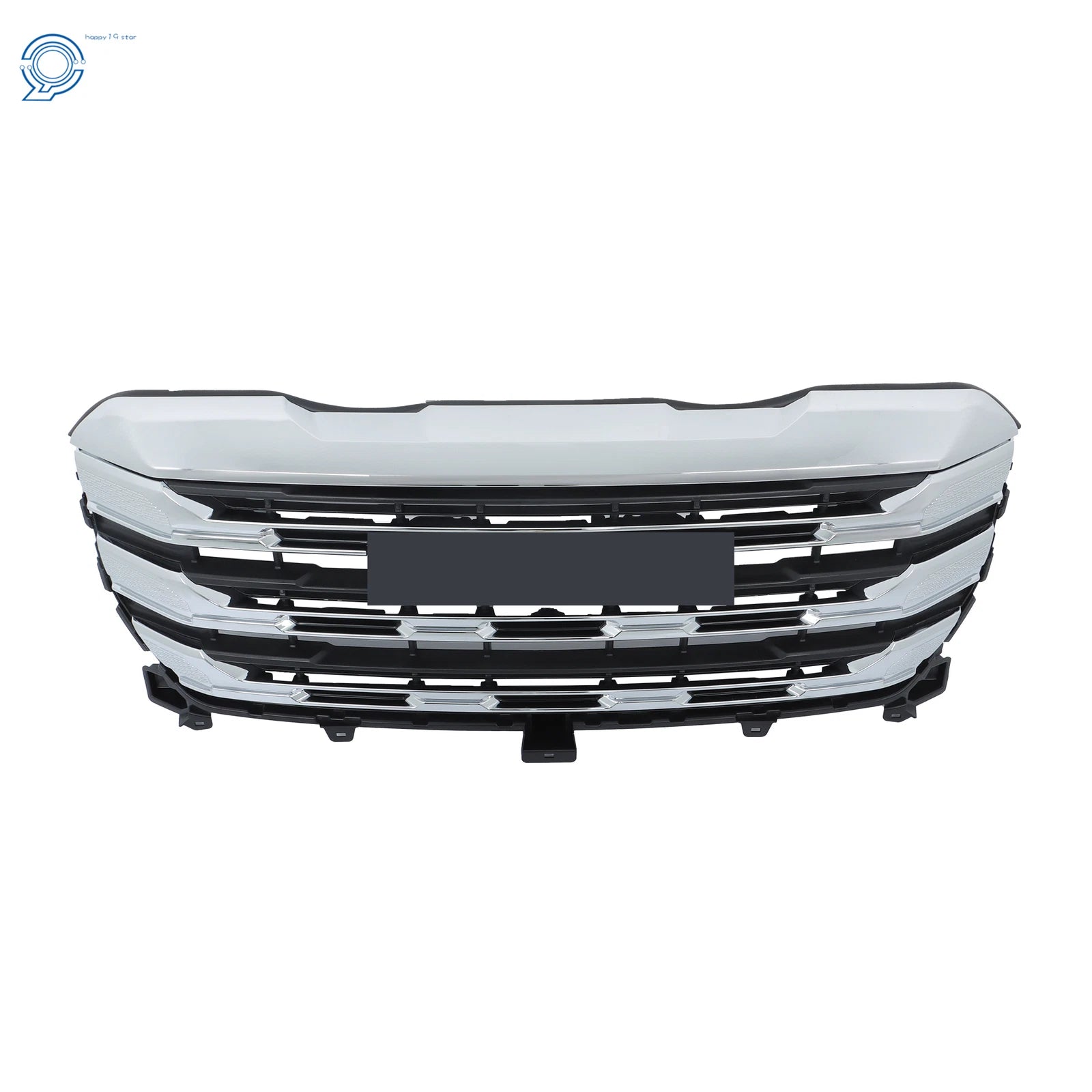Chrome Front Upper Bumper Grille for GMC Sierra 1500 SLE (2022-2024)
