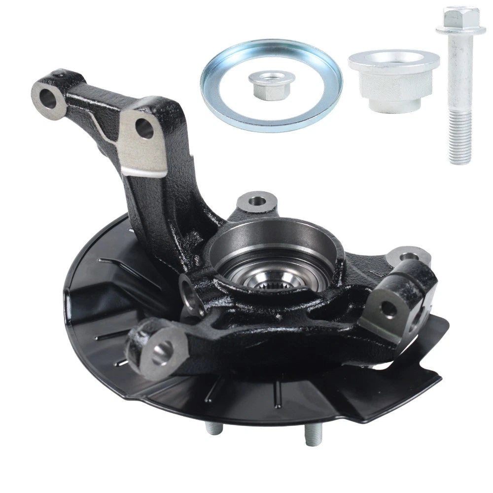 Front Left Steering Knuckle & Hub Bearing Assembly for Kia Soul (2014–2016)