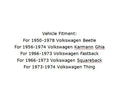 Steering Gear Box for Volkswagen Beetle Fastback Karmann Ghia (1950–1978)