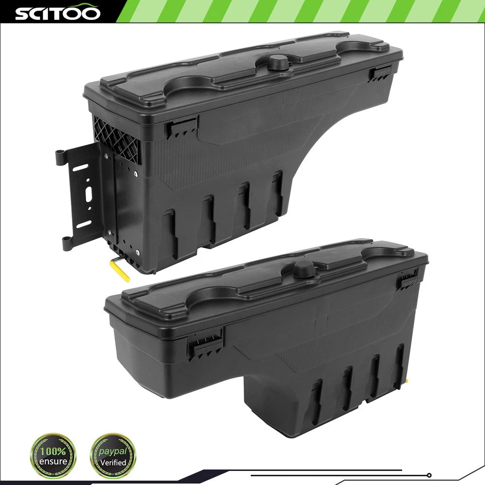 Set of 2 Tool Boxes for Ford F150 (2015–2022) with Code Lock