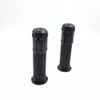 7/8" Black CNC Rubber Handbar Grip for Yamaha XJR1300 XJ6 V-Max MT-01 TDM900