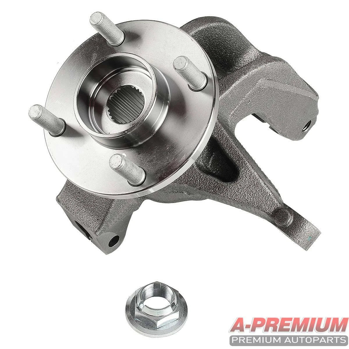 Front Left Steering Knuckle & Hub Bearing Assembly for Ford Focus (2006-2011)