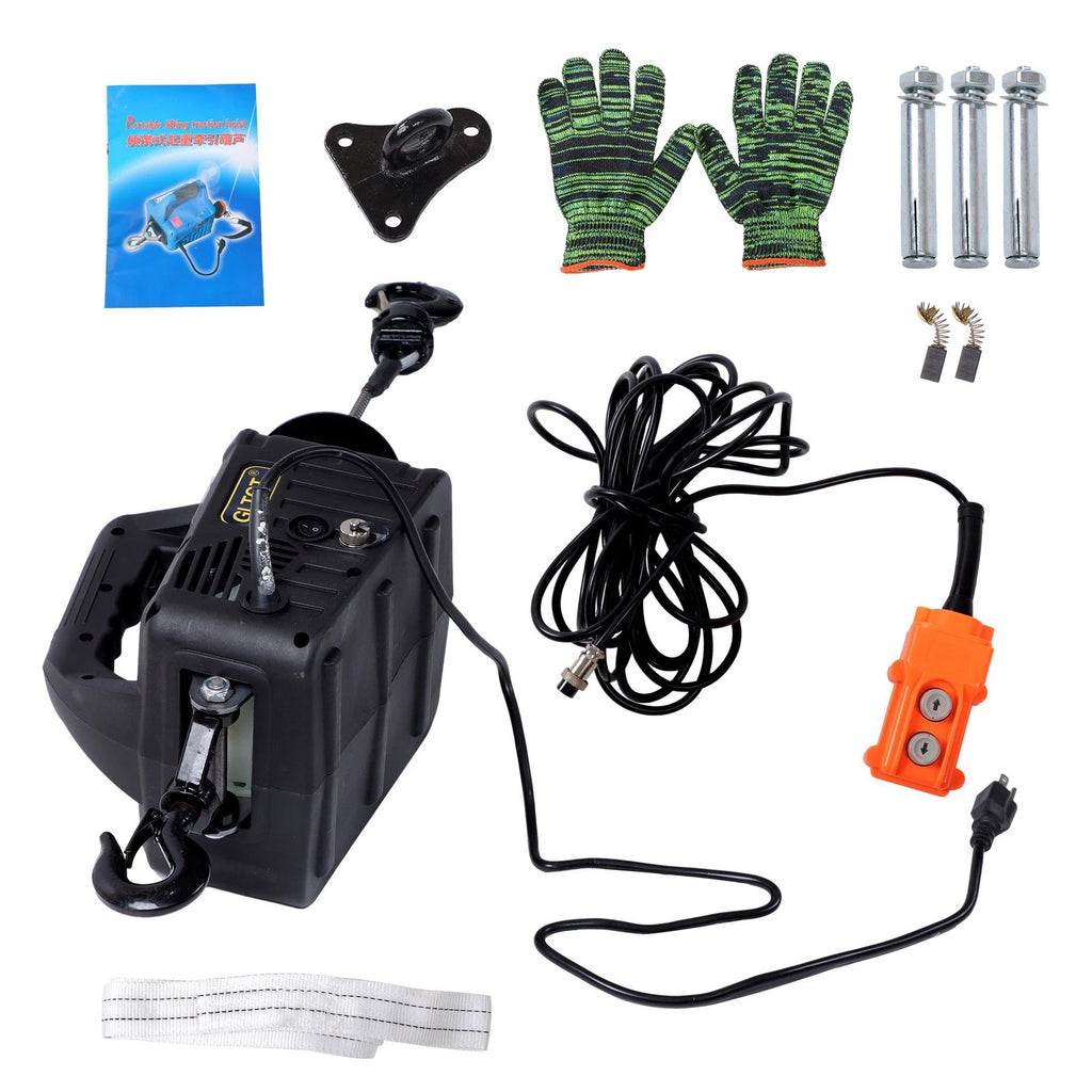 2X Electric Hoist Winch for Automotive Use