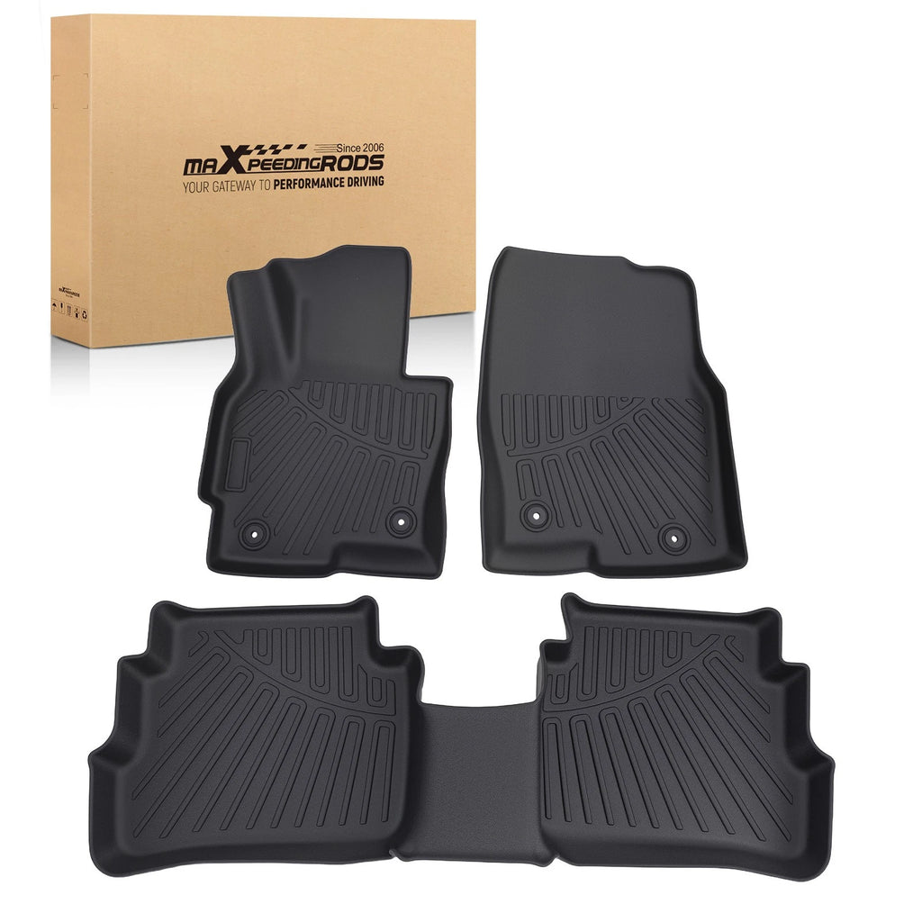 Set of 4 TPE Rubber All Weather Carpet Floor Mats for Mazda CX-5 (2013–2016)