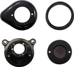 S&S Cycle Air Stinger Stealth Air Cleaner Kit for Harley Davidson 170-0722A