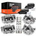 Front & Rear Ceramic Brake Pads for Honda Pilot (2009–2015)
