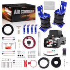 Wireless Air Compressor Kit + Air Springs for Ford Motorhome E-450 Class C 96-08