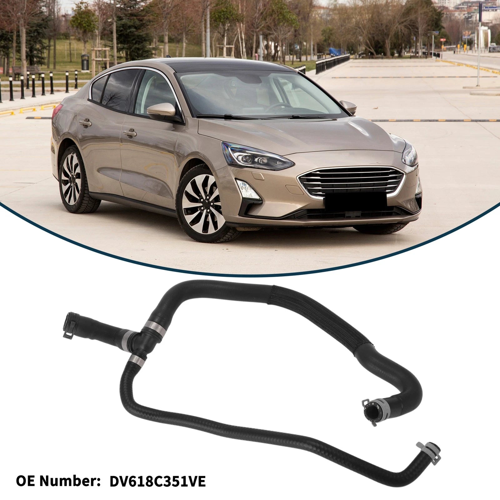 Radiator Hose No.DV618C351VE for Ford Focus (2015) Rubber Heating Pipe