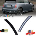 2X Smoke White LED Rear Side Marker Lights for Mini Cooper (2002–2008)