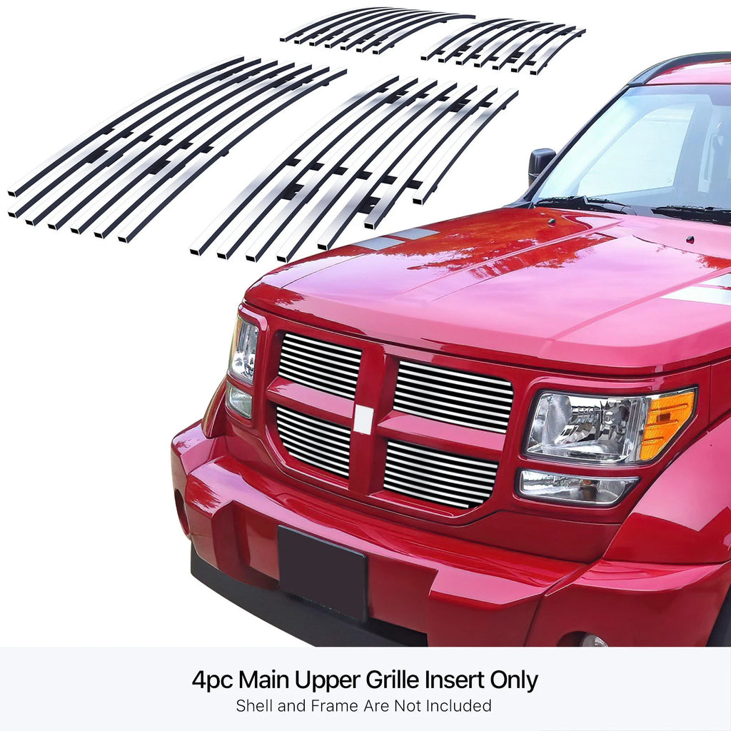 Chrome Billet Grille Insert for Dodge Nitro (2007-2011)