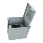 Dual Electrical Outlet Box for Outdoor Use (Rainproof, 20 AMP)