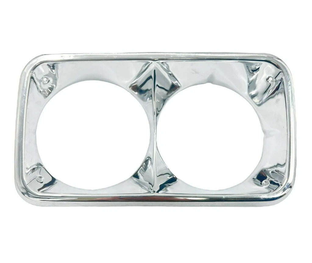 Headlamp Bezel Chrome Front Left Right Pair for 1969–1972 GMC Pickup Truck