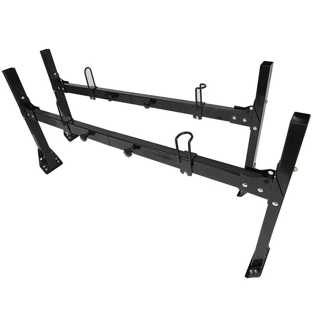 2X Black 2 Bar Ladder Roof Rack Crossbar for Ford Econoline Van