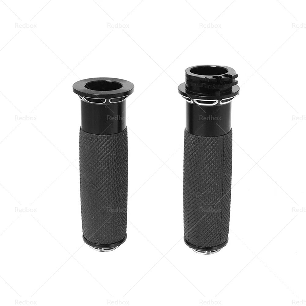 1 Inch Pair Black Hand Grip Handle Bar for Harley Touring Dyna Sportster