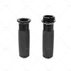 1 Inch Pair Black Hand Grip Handle Bar for Harley Touring Dyna Sportster
