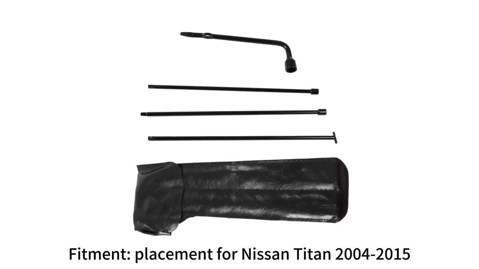 Spare Lug Wrench Tire Tool Kit for Nissan Frontier (2005-2015)