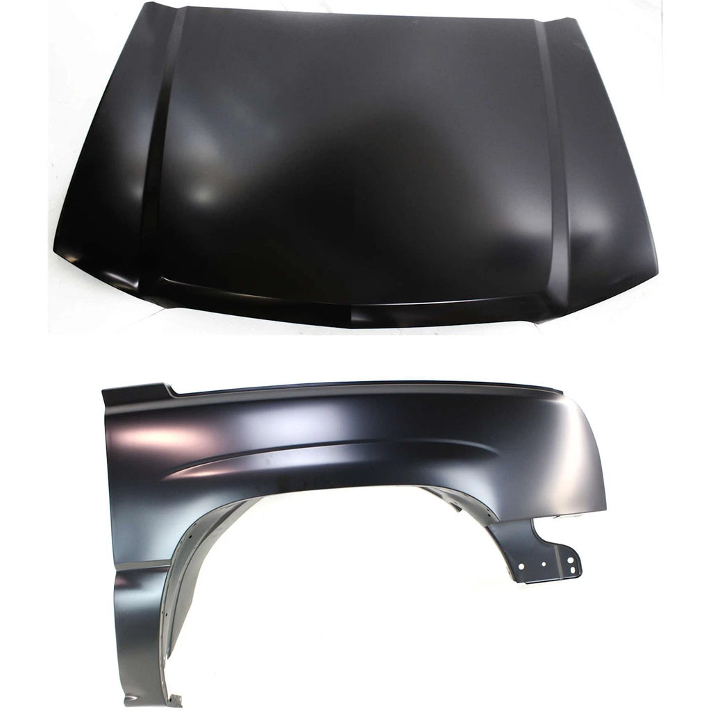 Hood Kit for Chevrolet Silverado 1500 (2003–2005) 2pc