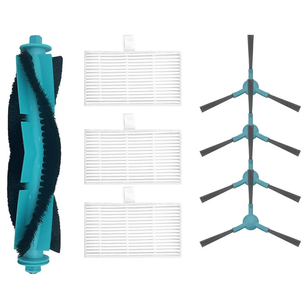 Replacement Main Brush Side Brushes Filters for MOVA S800 E20 E20 Pro (2019–2023)