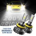 AUXITO H11 H8 LED Bulbs Low Beam Headlight Kit for