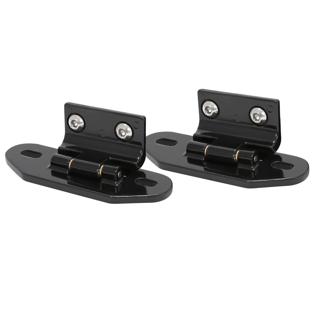 2X Billet Aluminum Rear Hatch Hinges for Chevy Camaro/Pontiac Firebird (1982–1992)