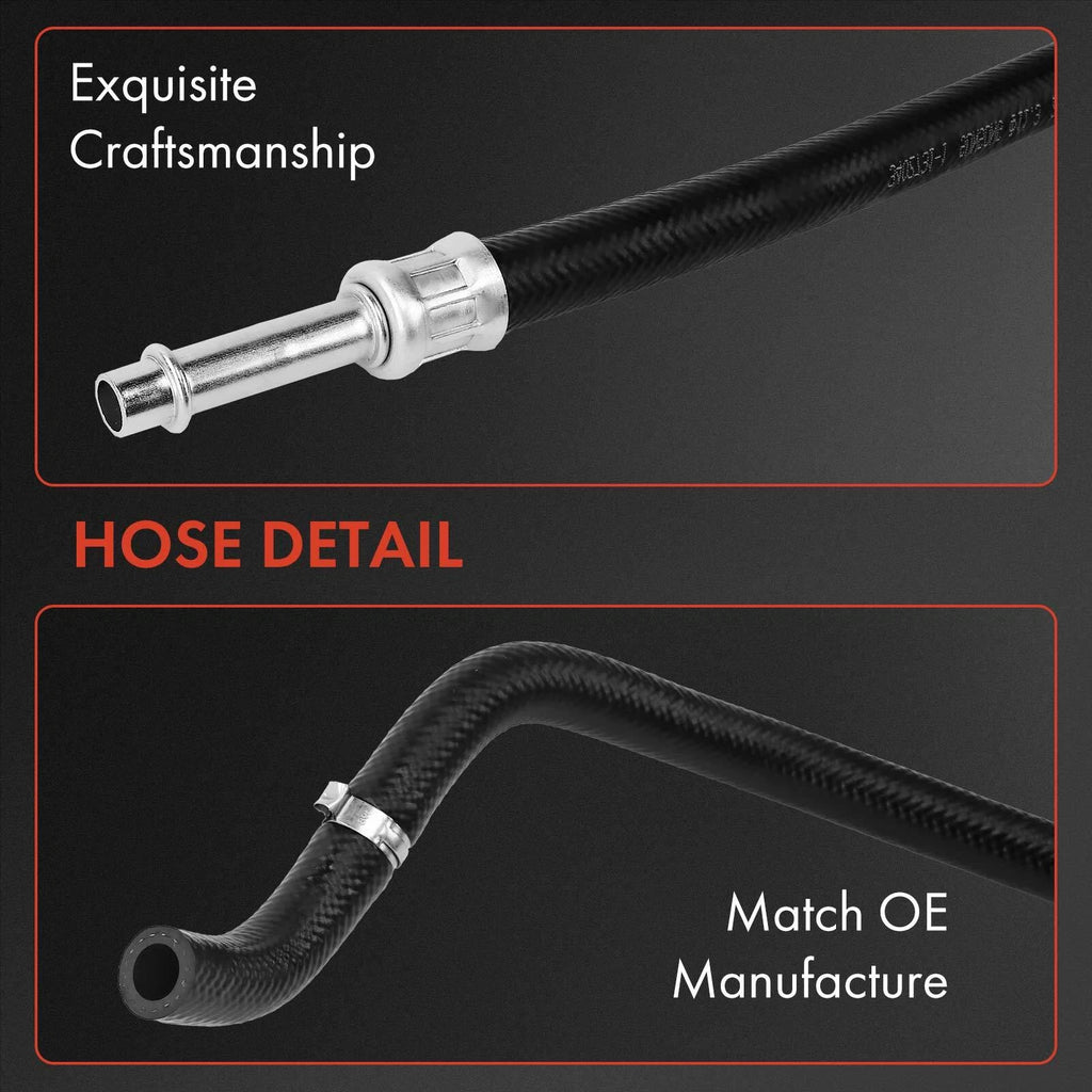 3X Power Steering Pressure, Return & Reservoir Line Hose for BMW 540i (1997–2003)