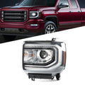 LED DRL Projector Headlight for GMC Sierra 1500 (2016–2018)