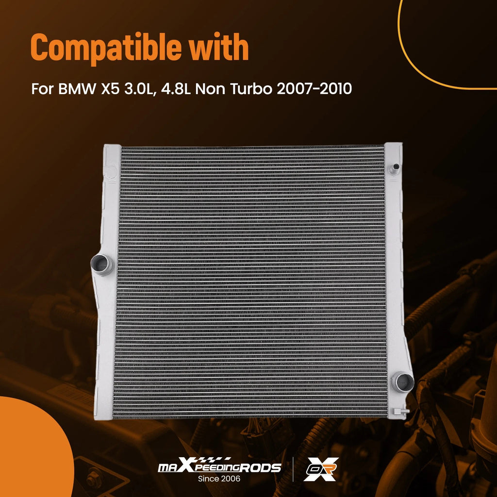 Aluminum Radiator for BMW X5 3.0L 4.8L (2007–2010) 17117572739