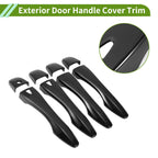Exterior Door Handle Cover Trim for Nissan Altima (2013–2018) Gloss Black